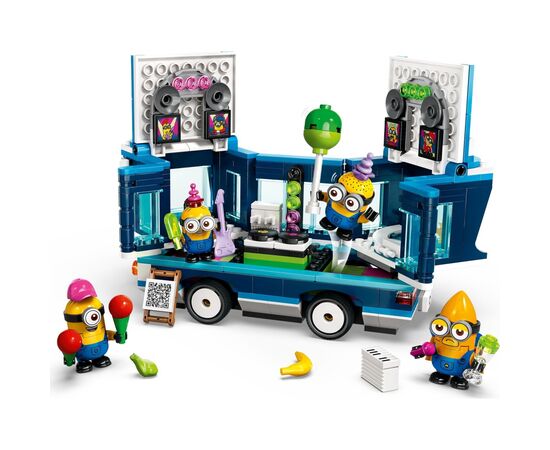 Конструктор LEGO Ничтожный я 4 Музыкальный автобус для вечеринок Посипак 379 деталей (75581), изображение 3 Конструктор LEGO Ничтожный я 4 Музыкальный автобус для вечеринок Посипак 379 деталей (75581), изображение 3
