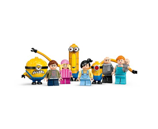 Конструктор LEGO Ничтожное я 4 Семейное имение Игру и муртадов 868 деталей (75583), изображение 6 Конструктор LEGO Ничтожное я 4 Семейное имение Игру и муртадов 868 деталей (75583), изображение 6