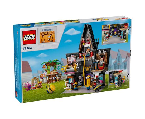 Конструктор LEGO Ничтожное я 4 Семейное имение Игру и муртадов 868 деталей (75583), изображение 8 Конструктор LEGO Ничтожное я 4 Семейное имение Игру и муртадов 868 деталей (75583), изображение 8