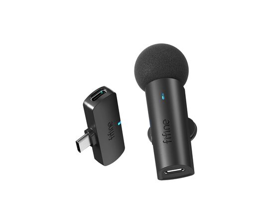 Микрофон Fifine M6 Wireless Black (M6), изображение 3 Микрофон Fifine M6 Wireless Black (M6), изображение 3