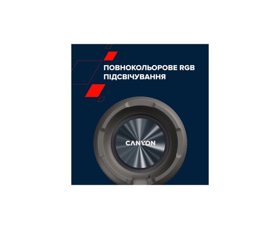 Акустична система Canyon OnMove 15 EQ TWS IPX6 Beige (CNE-CBTSP15BG), зображення 10 Акустична система Canyon OnMove 15 EQ TWS IPX6 Beige (CNE-CBTSP15BG), зображення 10