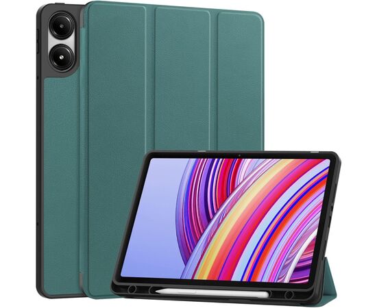 Чохол до планшета BeCover Flexible TPU Mate Xiaomi Poco Pad 12.1" Dark Green (711584), зображення 2 Чохол до планшета BeCover Flexible TPU Mate Xiaomi Poco Pad 12.1" Dark Green (711584), зображення 2