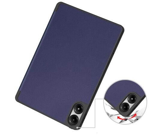 Чехол для планшета BeCover Flexible TPU Mate Xiaomi Poco Pad 12.1" Deep Blue (711583), изображение 5 Чехол для планшета BeCover Flexible TPU Mate Xiaomi Poco Pad 12.1" Deep Blue (711583), изображение 5