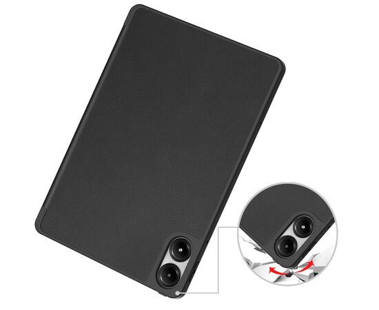 Чехол для планшета BeCover Flexible TPU Mate Xiaomi Redmi Pad Pro 12.1'' Black (711588), изображение 4 Чехол для планшета BeCover Flexible TPU Mate Xiaomi Redmi Pad Pro 12.1'' Black (711588), изображение 4
