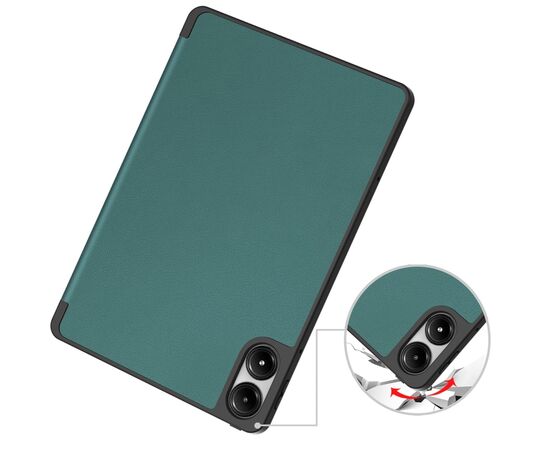 Чехол для планшета BeCover Flexible TPU Mate Xiaomi Redmi Pad Pro 12.1'' Dark Green (711590), изображение 4 Чехол для планшета BeCover Flexible TPU Mate Xiaomi Redmi Pad Pro 12.1'' Dark Green (711590), изображение 4