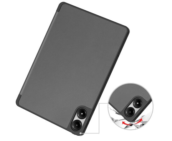 Чехол для планшета BeCover Flexible TPU Mate Xiaomi Redmi Pad Pro 12.1'' Grey (711591), изображение 4 Чехол для планшета BeCover Flexible TPU Mate Xiaomi Redmi Pad Pro 12.1'' Grey (711591), изображение 4