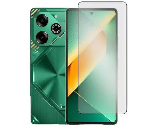 Стекло защитное BeCover Tecno POVA 6 Neo (LI6) 6.78" Black (711581), изображение 2 Стекло защитное BeCover Tecno POVA 6 Neo (LI6) 6.78" Black (711581), изображение 2