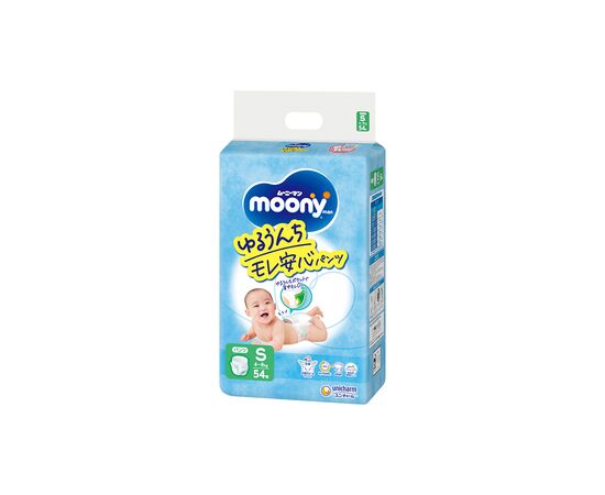 Подгузники Moony S 4-8 кг 54 шт (4903111137275)