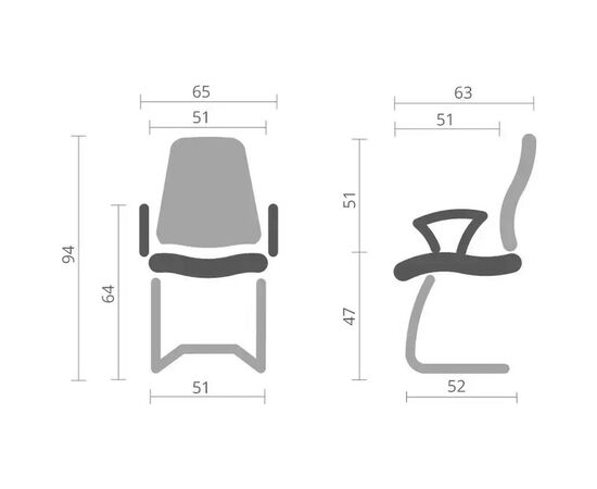 Офисное кресло Аклас Лоди CF Черный (00119685), изображение 7 Офисное кресло Аклас Лоди CF Черный (00119685), изображение 7