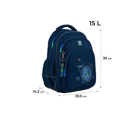 Рюкзак школьный Kite Education 763M Goal (K24-763M-3), изображение 2 Рюкзак школьный Kite Education 763M Goal (K24-763M-3), изображение 2