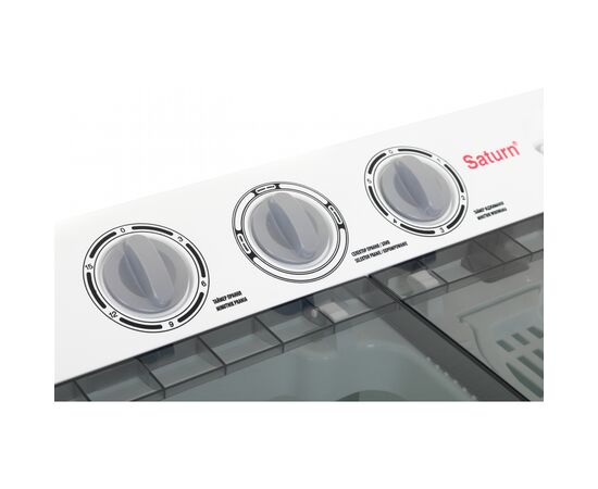 Пральна машина Saturn ST-WM0623 Gray, зображення 8 Пральна машина Saturn ST-WM0623 Gray, зображення 8