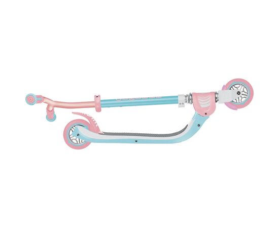 Самокат Globber Flow Foldable 125 до 100 кг 6+ 2 колеса Голубовато-розовый (473-707), изображение 7 Самокат Globber Flow Foldable 125 до 100 кг 6+ 2 колеса Голубовато-розовый (473-707), изображение 7