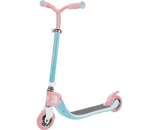 Самокат Globber Flow Foldable 125 до 100 кг 6+ 2 колеса Голубовато-розовый (473-707)