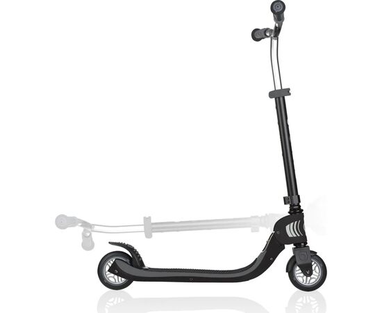 Самокат Globber Flow Foldable 125 до 100 кг 6+ 2 колеса Черно-серый (473-120), изображение 7 Самокат Globber Flow Foldable 125 до 100 кг 6+ 2 колеса Черно-серый (473-120), изображение 7