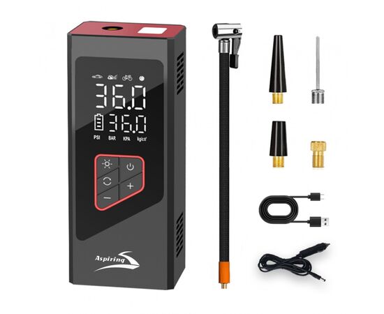 Автомобильный компрессор Aspiring Storm 3 Powerbank 90W 30л