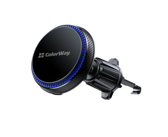 Универсальный автодержатель ColorWay MagSafe 360° Air Vent 15W Black (CW-CHMW041Q-BK)