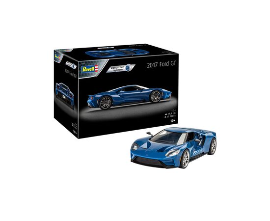 Сборная модель Revell Автомобиль Ford GT 2017 уровень 2 масштаб 1:24 (RVL-07824)