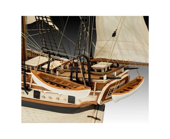 Сборная модель Revell Барк H.M.S. Beagle уровень 4 масштаб 1:96 (RVL-05458), изображение 4 Сборная модель Revell Барк H.M.S. Beagle уровень 4 масштаб 1:96 (RVL-05458), изображение 4