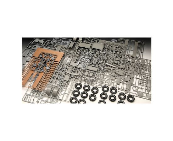 Сборная модель Revell Грузовая машина Büssing 8000 S13 с прицепом 5 масштаб 1:24 (RVL-07580), изображение 10 Сборная модель Revell Грузовая машина Büssing 8000 S13 с прицепом 5 масштаб 1:24 (RVL-07580), изображение 10