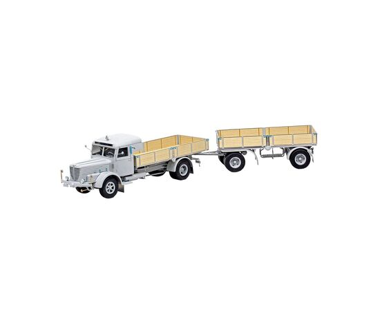 Сборная модель Revell Грузовая машина Büssing 8000 S13 с прицепом 5 масштаб 1:24 (RVL-07580), изображение 2 Сборная модель Revell Грузовая машина Büssing 8000 S13 с прицепом 5 масштаб 1:24 (RVL-07580), изображение 2
