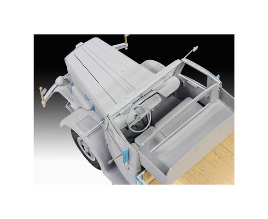 Сборная модель Revell Грузовая машина Büssing 8000 S13 с прицепом 5 масштаб 1:24 (RVL-07580), изображение 8 Сборная модель Revell Грузовая машина Büssing 8000 S13 с прицепом 5 масштаб 1:24 (RVL-07580), изображение 8