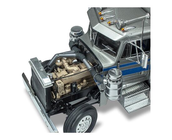 Сборная модель Revell Грузовой тягач Peterbilt 359 уровень 5 масштаб 1:25 (RVL-12627), изображение 3 Сборная модель Revell Грузовой тягач Peterbilt 359 уровень 5 масштаб 1:25 (RVL-12627), изображение 3
