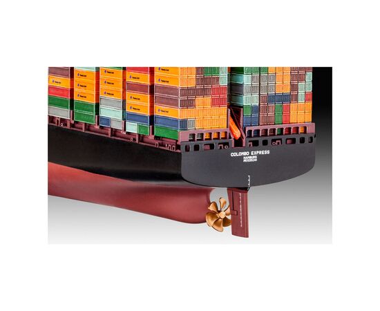 Сборная модель Revell Контейнеровоз Colombo Express 4 масштаб 1:700 (RVL-05152), изображение 4 Сборная модель Revell Контейнеровоз Colombo Express 4 масштаб 1:700 (RVL-05152), изображение 4