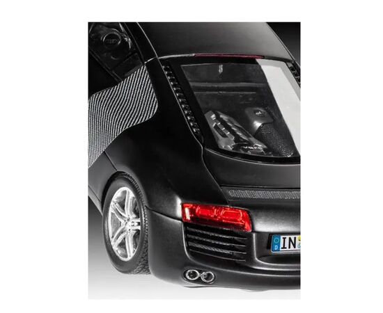 Сборная модель Revell Набор автомобиль Audi R8 уровень 4 масштаб 1:24 (RVL-67057), изображение 4 Сборная модель Revell Набор автомобиль Audi R8 уровень 4 масштаб 1:24 (RVL-67057), изображение 4