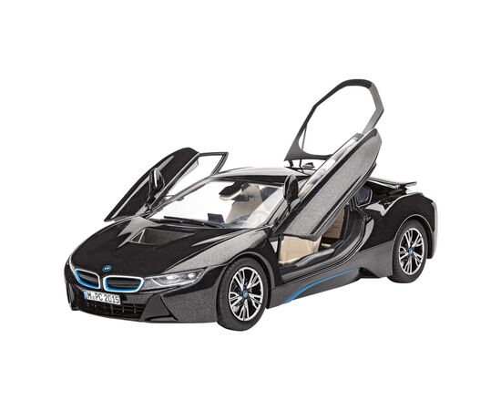 Сборная модель Revell Набор автомобиль BMW i8 уровень 4 масштаб 1:24 (RVL-67008), изображение 2 Сборная модель Revell Набор автомобиль BMW i8 уровень 4 масштаб 1:24 (RVL-67008), изображение 2