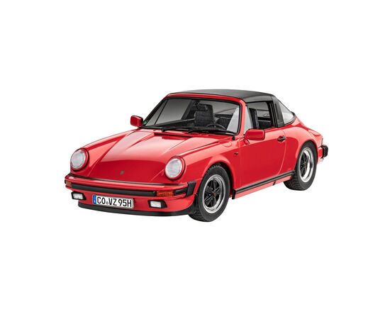 Сборная модель Revell Набор автомобиль Porsche 911 Carrera 3.2 Targa уровень 3 масштаб 1:24 (RVL-67689), изображение 2 Сборная модель Revell Набор автомобиль Porsche 911 Carrera 3.2 Targa уровень 3 масштаб 1:24 (RVL-67689), изображение 2