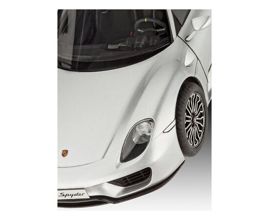Сборная модель Revell Набор автомобиль Porsche 918 Spyder уровень 4 масштаб 1:24 (RVL-67026), изображение 3 Сборная модель Revell Набор автомобиль Porsche 918 Spyder уровень 4 масштаб 1:24 (RVL-67026), изображение 3