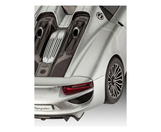 Сборная модель Revell Набор автомобиль Porsche 918 Spyder уровень 4 масштаб 1:24 (RVL-67026), изображение 6 Сборная модель Revell Набор автомобиль Porsche 918 Spyder уровень 4 масштаб 1:24 (RVL-67026), изображение 6
