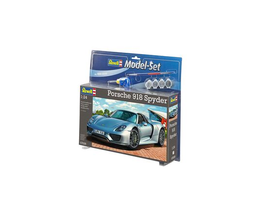 Сборная модель Revell Набор автомобиль Porsche 918 Spyder уровень 4 масштаб 1:24 (RVL-67026), изображение 7 Сборная модель Revell Набор автомобиль Porsche 918 Spyder уровень 4 масштаб 1:24 (RVL-67026), изображение 7
