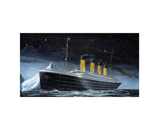 Сборная модель Revell Набор корабль Титаник 3 масштаб 1:1200 (RVL-65804), изображение 3 Сборная модель Revell Набор корабль Титаник 3 масштаб 1:1200 (RVL-65804), изображение 3