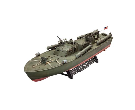 Сборная модель Revell Патрульный торпедный катер PT-109 уровень 4 масштаб 1:72 (RVL-05147), изображение 2 Сборная модель Revell Патрульный торпедный катер PT-109 уровень 4 масштаб 1:72 (RVL-05147), изображение 2