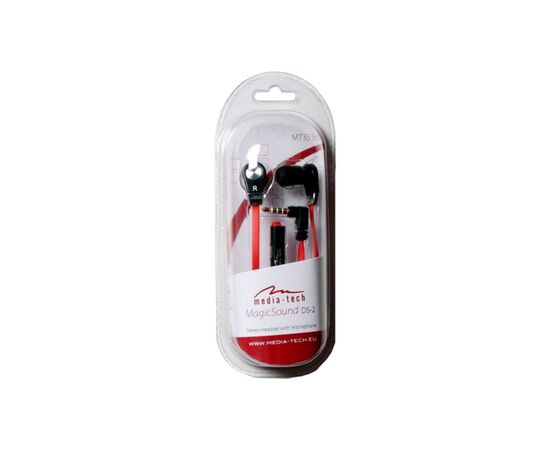 Наушники Media-Tech Magicsound DS-2 Black-Red (MT3556R), изображение 3 Наушники Media-Tech Magicsound DS-2 Black-Red (MT3556R), изображение 3