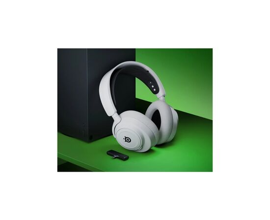 Навушники SteelSeries Arctis Nova 7X Wireless White (61567), зображення 7 Навушники SteelSeries Arctis Nova 7X Wireless White (61567), зображення 7