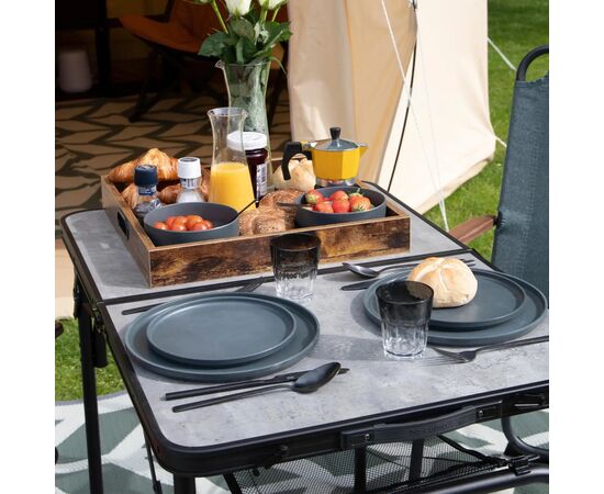 Туристический стол Bo-Camp Northgate 120x60 cm Black/Grey (1404186), изображение 12 Туристический стол Bo-Camp Northgate 120x60 cm Black/Grey (1404186), изображение 12
