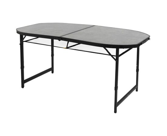 Туристический стол Bo-Camp Northgate Oval 150x80 cm Black/Grey (1404188), изображение 3 Туристический стол Bo-Camp Northgate Oval 150x80 cm Black/Grey (1404188), изображение 3