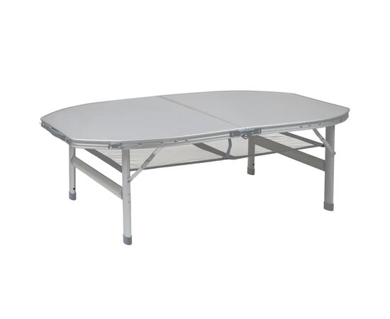 Туристичний стіл Bo-Camp Premium Oval 120x80 cm Grey (1404420), зображення 2 Туристичний стіл Bo-Camp Premium Oval 120x80 cm Grey (1404420), зображення 2