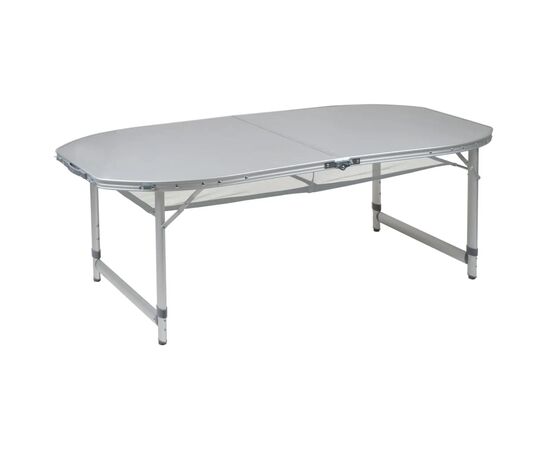 Туристический стол Bo-Camp Premium Oval 150x80 cm Grey (1404405), изображение 3 Туристический стол Bo-Camp Premium Oval 150x80 cm Grey (1404405), изображение 3
