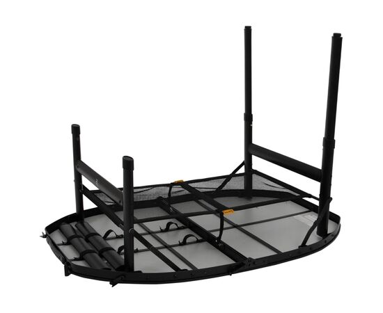 Туристический стол Bo-Camp Woodbine Oval 100x70 cm Black/Wood look (1404185), изображение 4 Туристический стол Bo-Camp Woodbine Oval 100x70 cm Black/Wood look (1404185), изображение 4