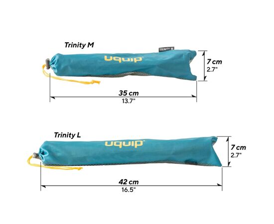 Стул складной Uquip Trinity L Grey (244033), изображение 4 Стул складной Uquip Trinity L Grey (244033), изображение 4