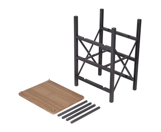 Набор кемпинговой мебели Bo-Camp Комод розкладний Hamlets Grey/Brown (1609312), изображение 4 Набор кемпинговой мебели Bo-Camp Комод розкладний Hamlets Grey/Brown (1609312), изображение 4