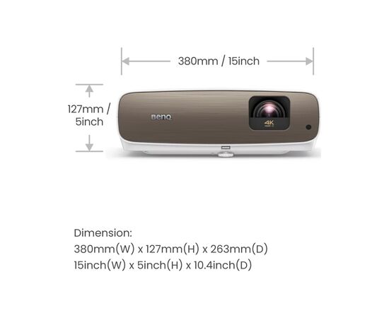 Проектор BenQ W2710, изображение 7 Проектор BenQ W2710, изображение 7