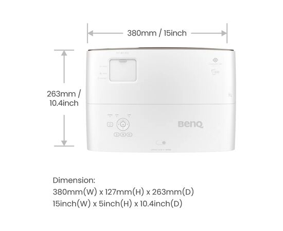 Проектор BenQ W2710, изображение 9 Проектор BenQ W2710, изображение 9