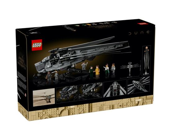 Конструктор LEGO Icons Дюна. Королевский орнитоптер Атридов 1369 деталей (10327), изображение 9 Конструктор LEGO Icons Дюна. Королевский орнитоптер Атридов 1369 деталей (10327), изображение 9
