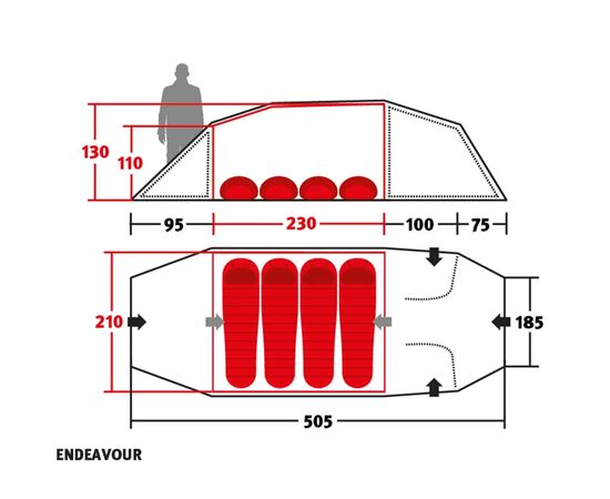 Палатка Wechsel Endeavour UL Green (231084), изображение 12 Палатка Wechsel Endeavour UL Green (231084), изображение 12