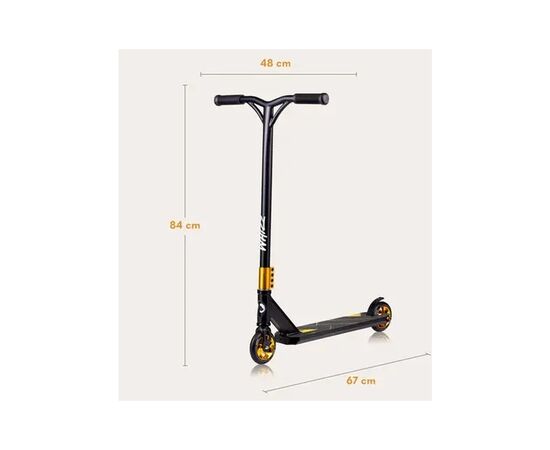 Самокат Lionelo Whizz Black Carbon Yellow (LO-WHIZZ BLACK CARBON YELLOW), изображение 10