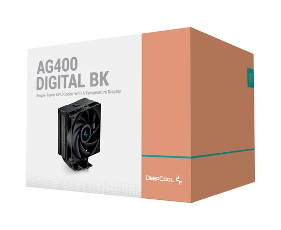 Кулер для процессора Deepcool AG400 Digital BK (R-AG400-BKNDMN-G-2), изображение 10 Кулер для процессора Deepcool AG400 Digital BK (R-AG400-BKNDMN-G-2), изображение 10